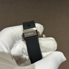 Hublot Watch With Moissanite Diamonds Rubber Strap 33mm