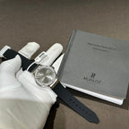 Hublot Watch With Moissanite Diamonds Rubber Strap 33mm