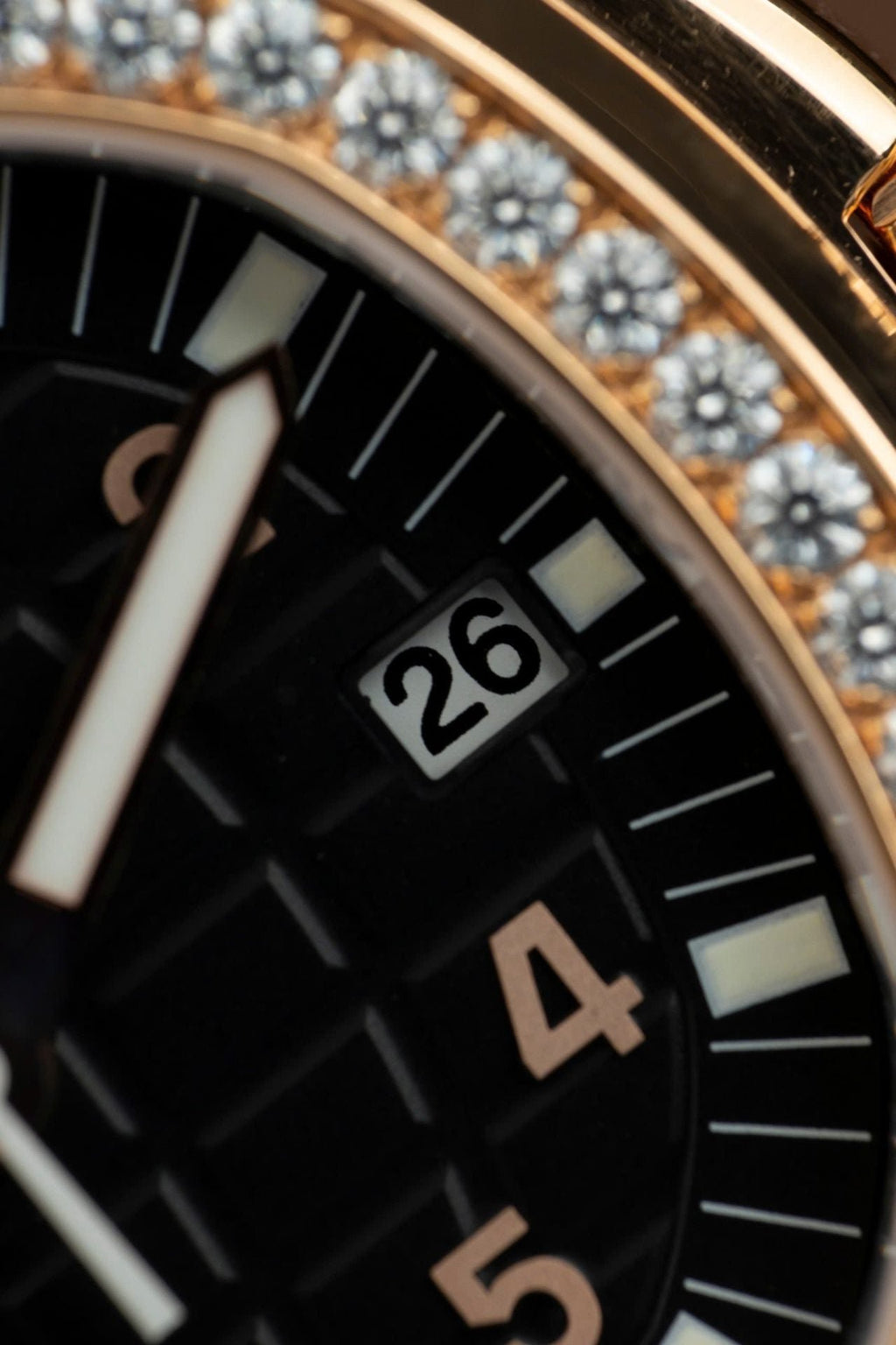 Patek Philippe Aquanaut 5067 Moissanite Diamonds 35.6mm