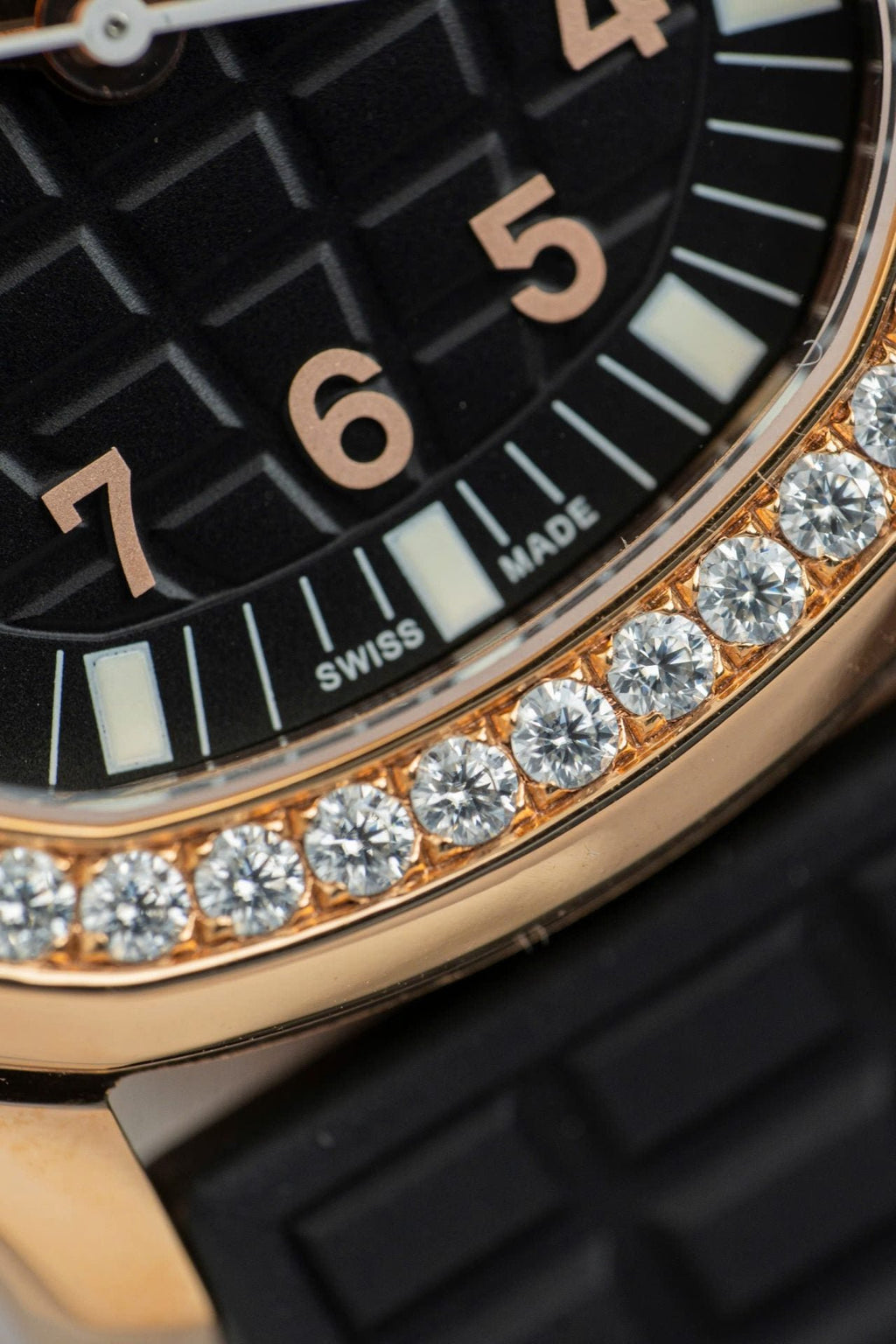 Patek Philippe Aquanaut 5067 Moissanite Diamonds 35.6mm