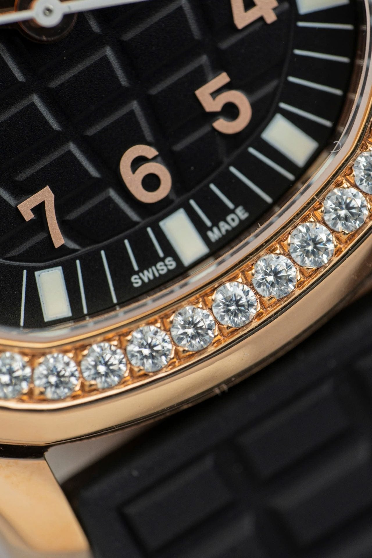 Patek Philippe Aquanaut 5067 Moissanite Diamonds 35.6mm