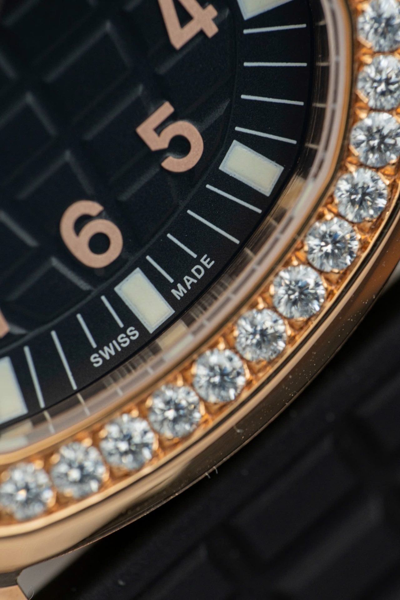 Patek Philippe Aquanaut 5067 Moissanite Diamonds 35.6mm