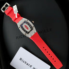 Richard Mille RM007 Red Watch Diamond Moissanite 36mm