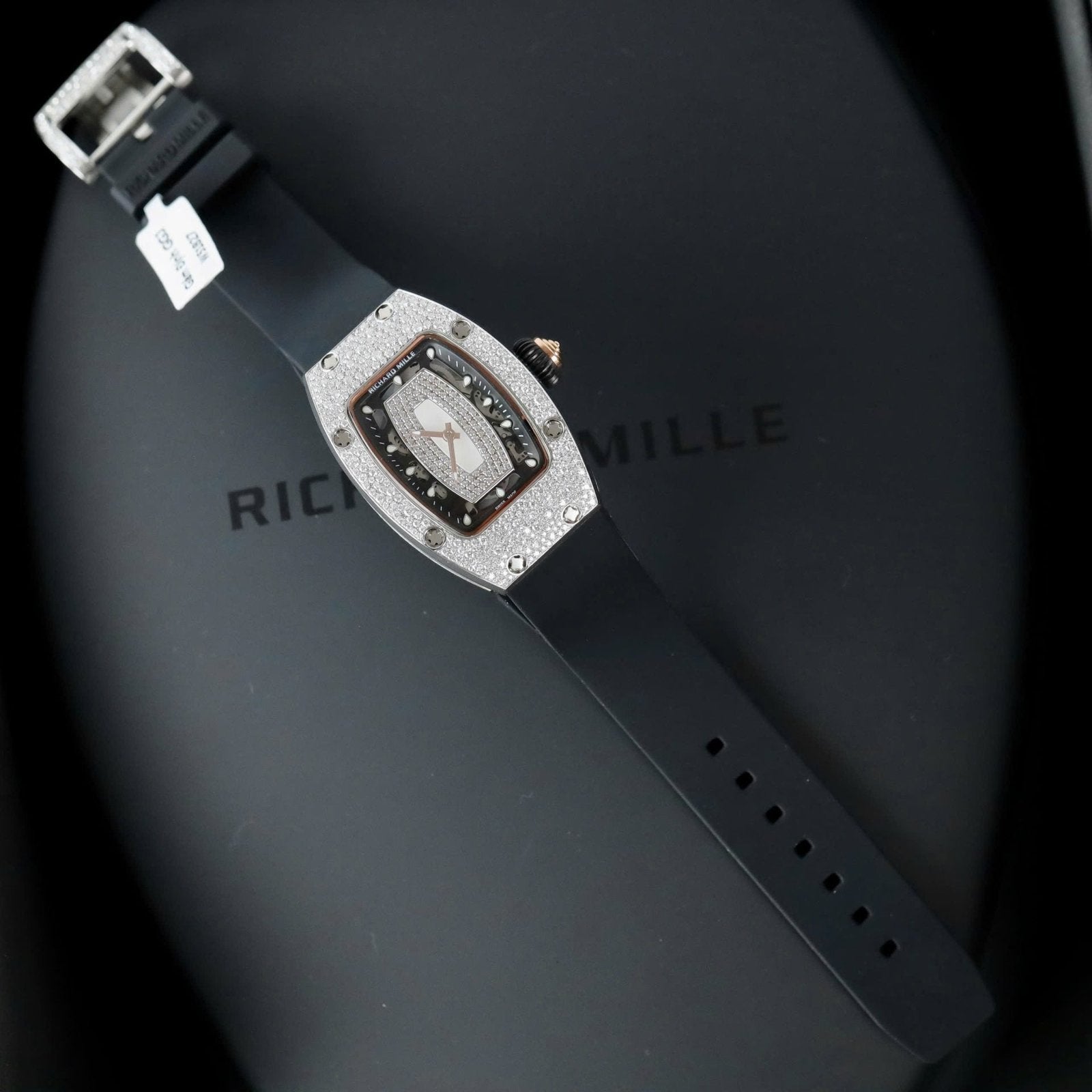 Richard Mille RM007 Watch Full Diamonds Moissanite  36mm
