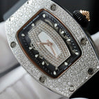 Richard Mille RM007 Watch Full Diamonds Moissanite  36mm