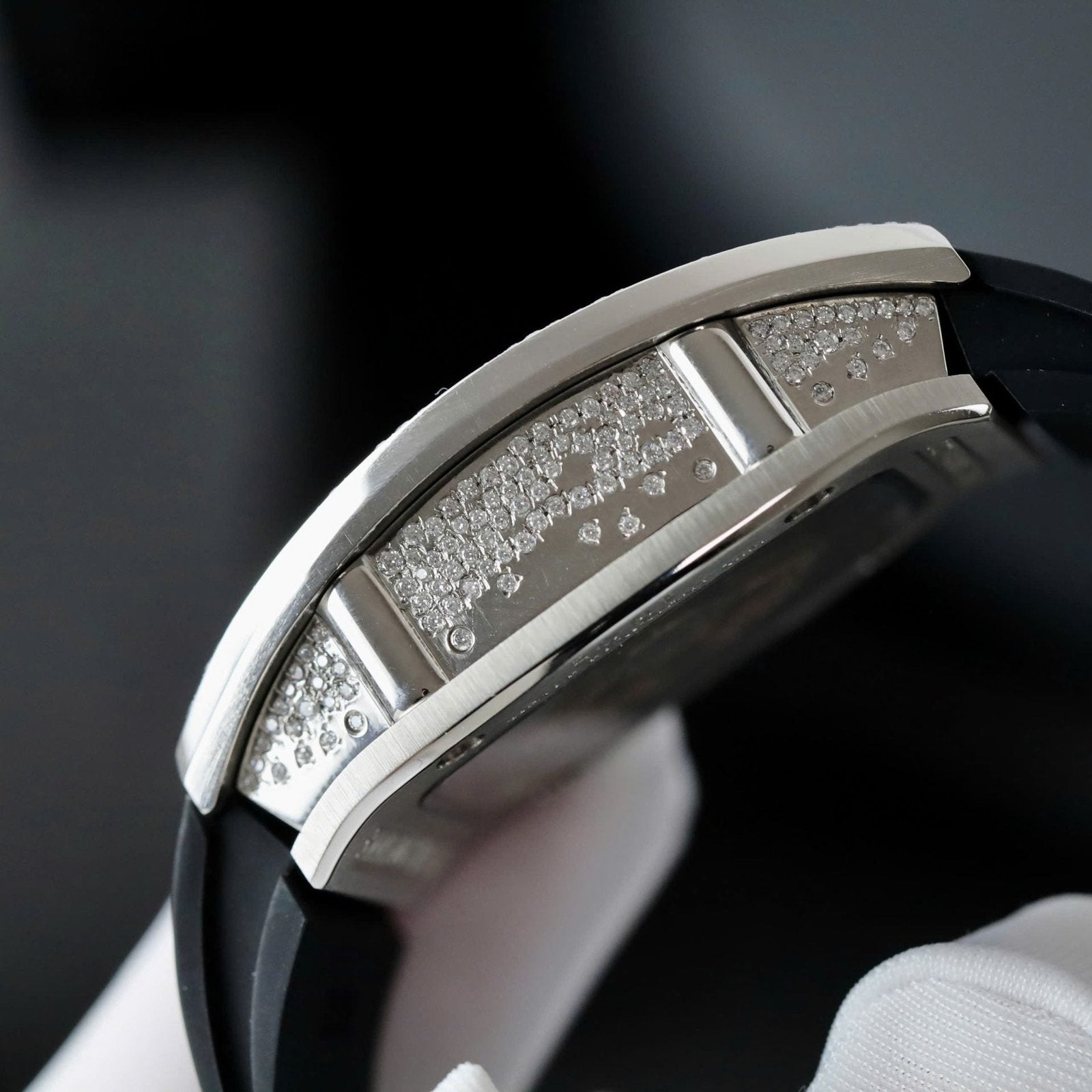 Richard Mille RM007 Watch Full Diamonds Moissanite  36mm