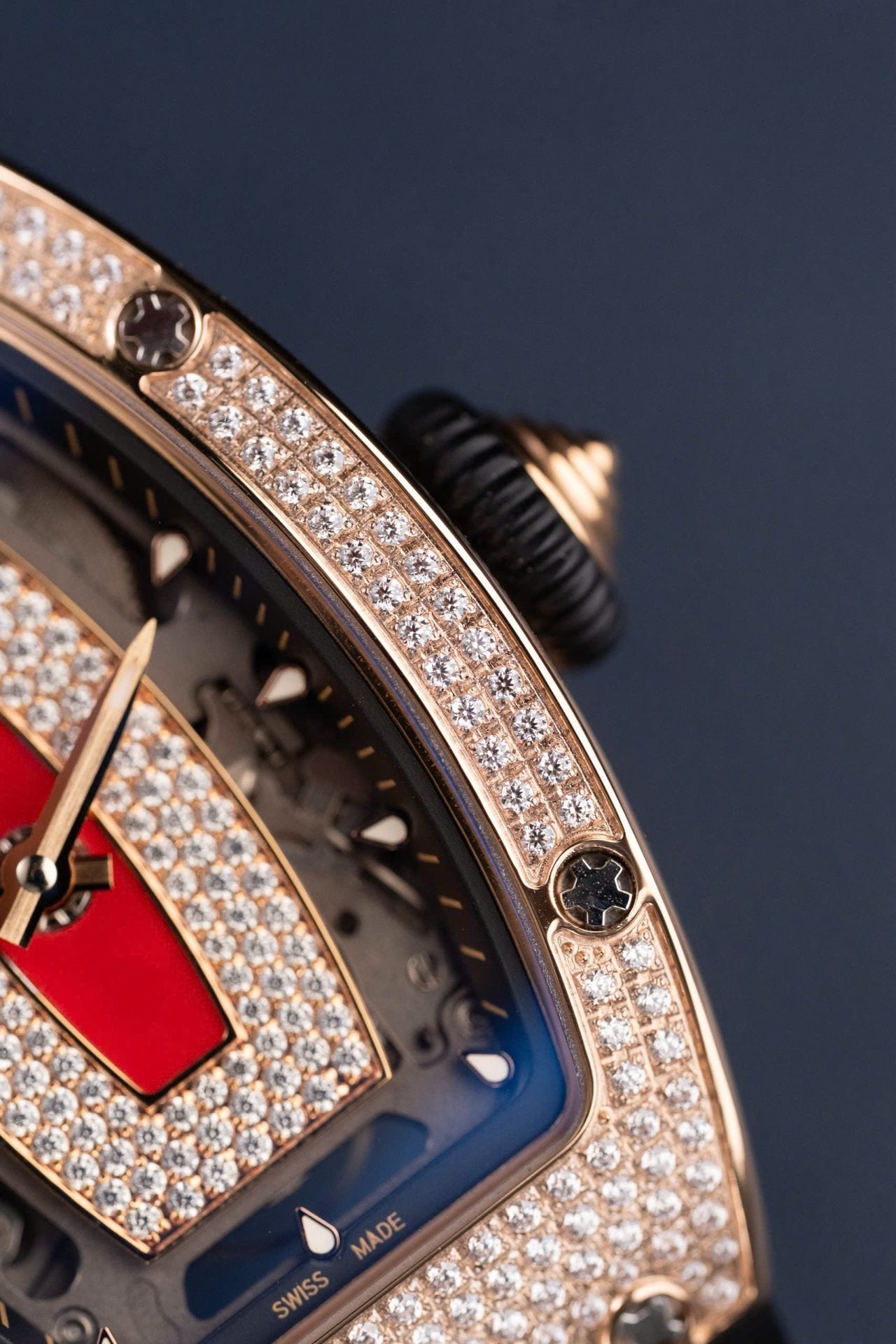 Richard Mille RM07-01 Rose Gold Watch Automatic Movement 36mm