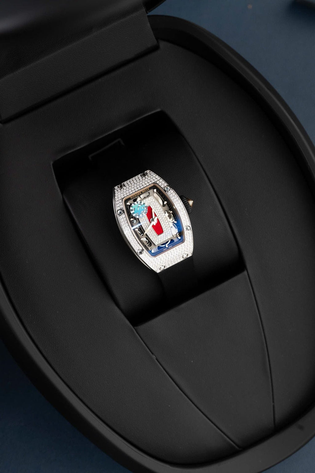 Richard Mille RM07-01 Watch Women’s Automatic Movement Rubber Strap 36mm