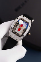 Richard Mille RM07-01 Watch Women’s Automatic Movement Rubber Strap 36mm