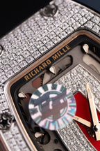 Richard Mille RM07-01 Watch Women’s Automatic Movement Rubber Strap 36mm
