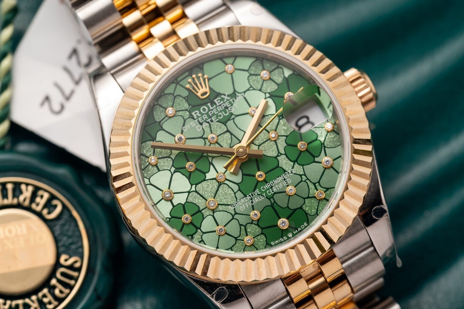 Rolex Date just 278231 Watch Gold Wrapped 31mm