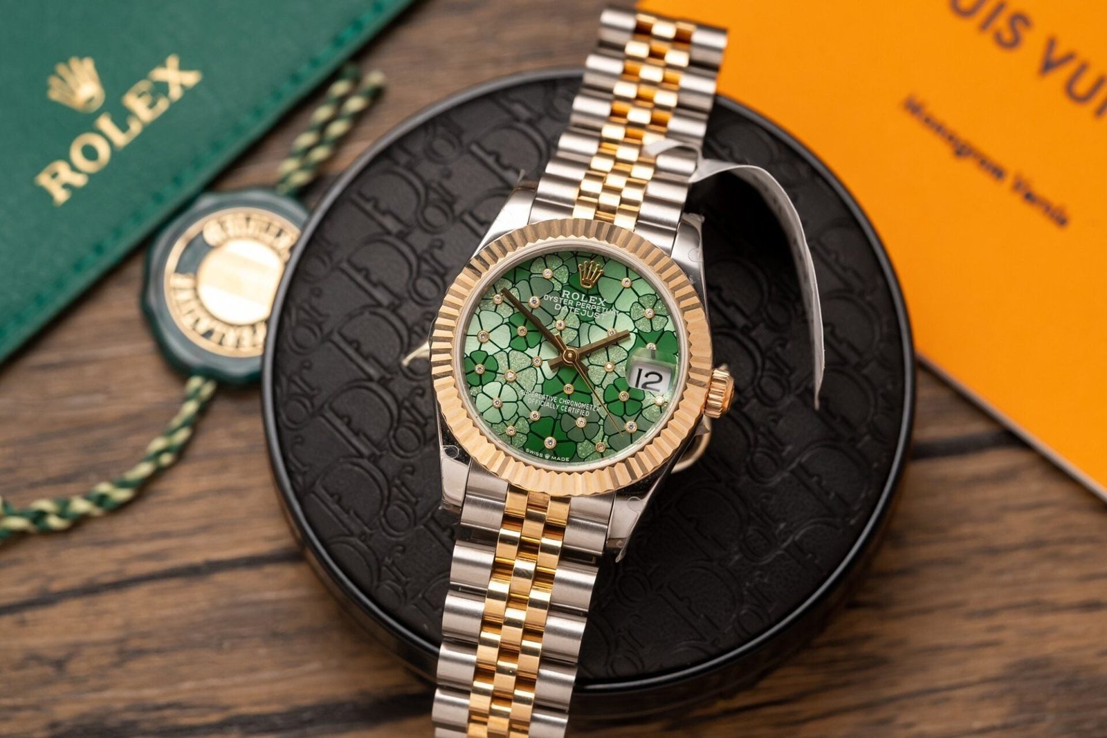 Rolex Date just 278231 Watch Gold Wrapped 31mm
