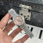 Rolex DateJust Watch Women Dial Pink Jubilee Strap 31mm
