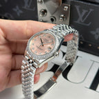 Rolex DateJust Watch Women Dial Pink Jubilee Strap 31mm