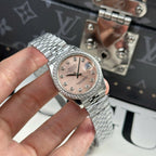 Rolex DateJust Watch Women Dial Pink Jubilee Strap 31mm
