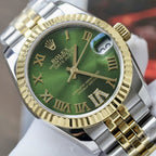 Rolex DateJust Women Watch Demi Yellow Gold Jubilee Strap 31mm
