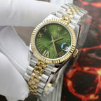 Rolex DateJust Women Watch Demi Yellow Gold Jubilee Strap 31mm