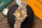 Rolex Date Just Watch Gold Wrapped Jubilee Strap 31mm