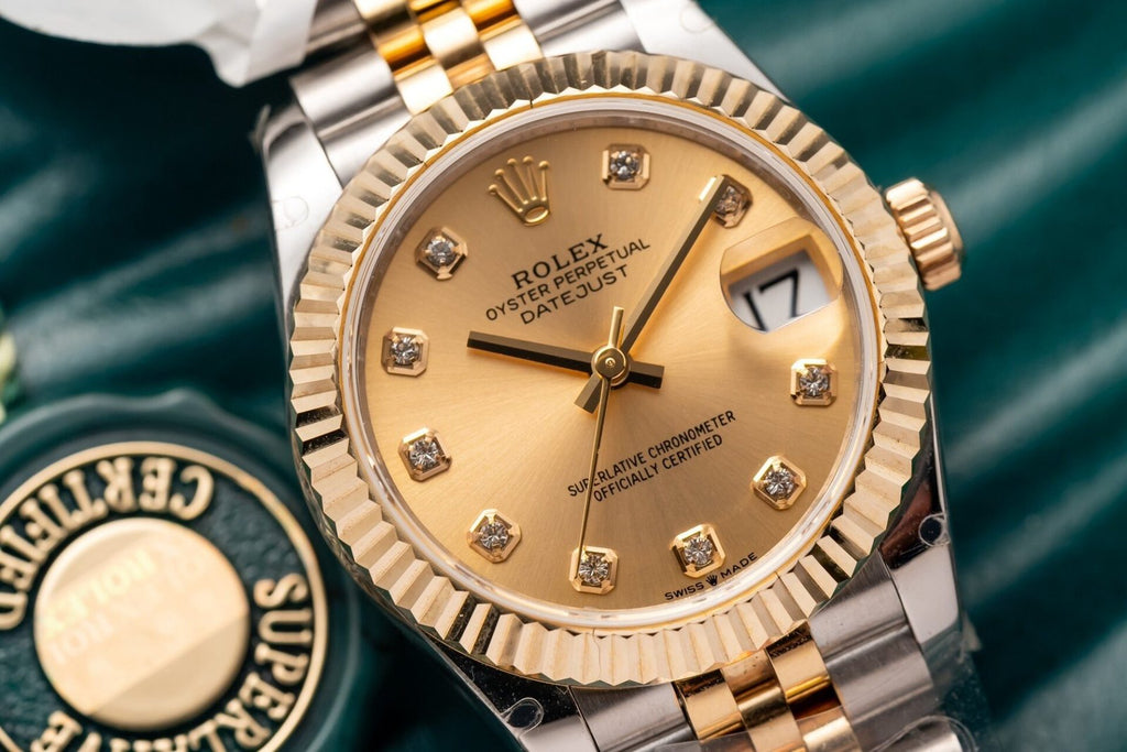 Rolex Date Just Watch Gold Wrapped Jubilee Strap 31mm