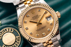 Rolex Date Just Watch Gold Wrapped Jubilee Strap 31mm