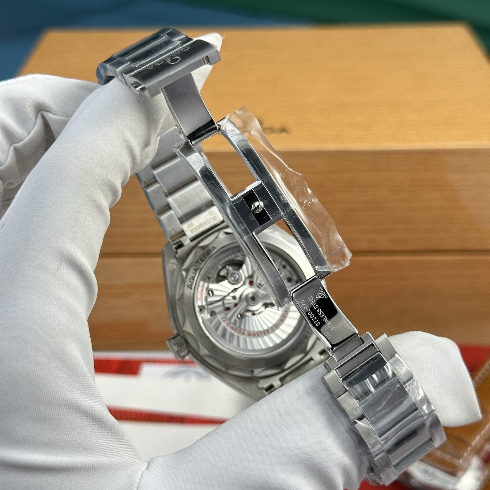 Omega Watch Aqua Terra Worldtimer Metal Wire 43mm