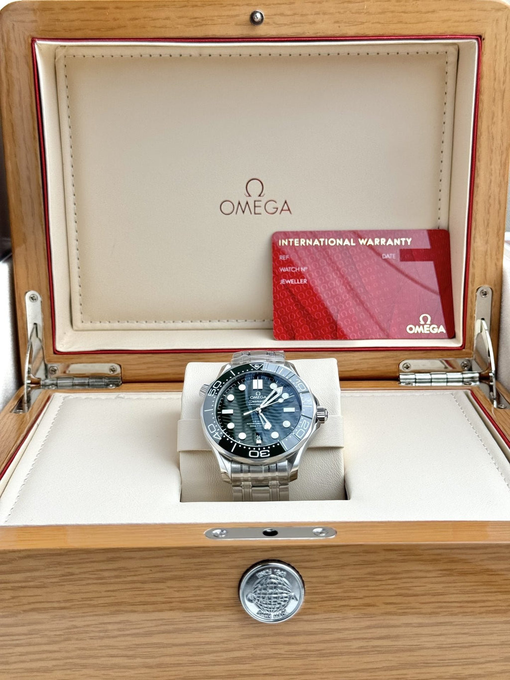 Omega Watch Seamaster Diver 300M Dial Green 42mm