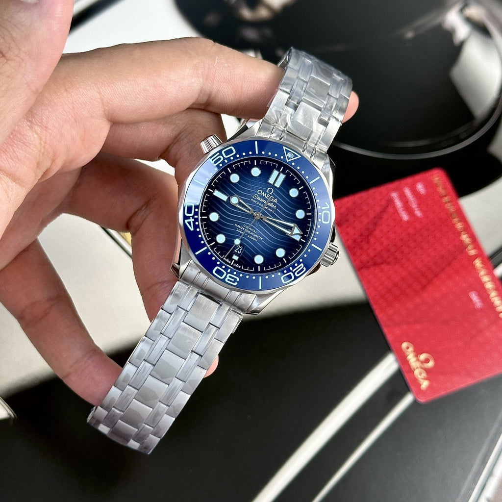 Omega Watch Seamaster Summer Blue Dial 42mm