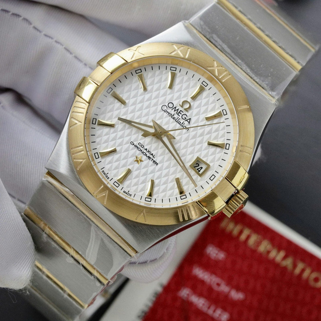 Omega Constellation Co-Axial Watch Metal Wire 38mm