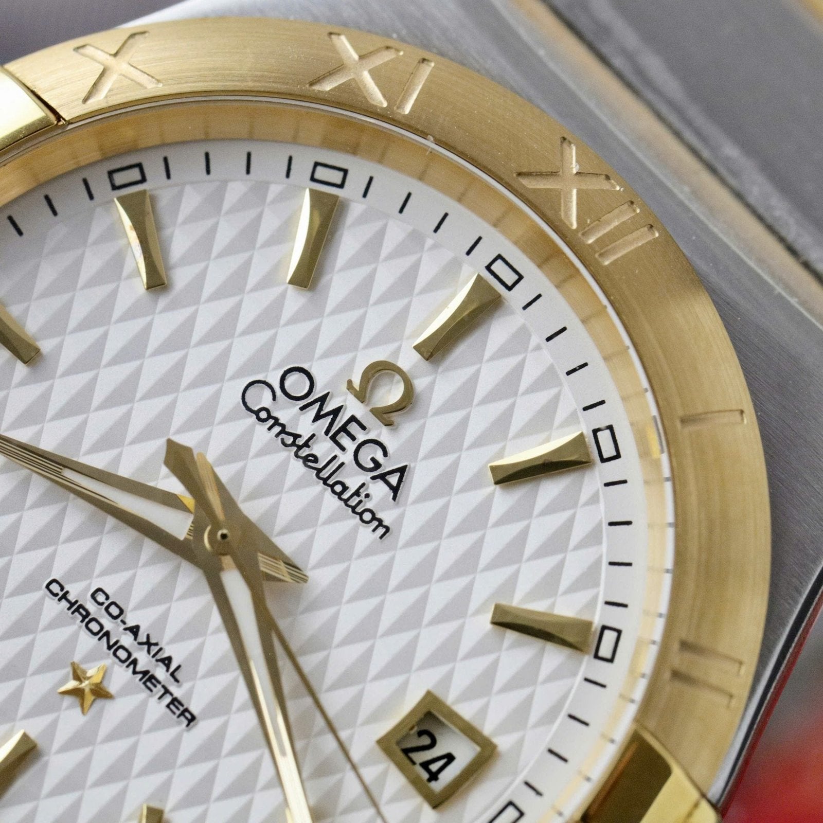 Omega Constellation Co-Axial Watch Metal Wire 38mm