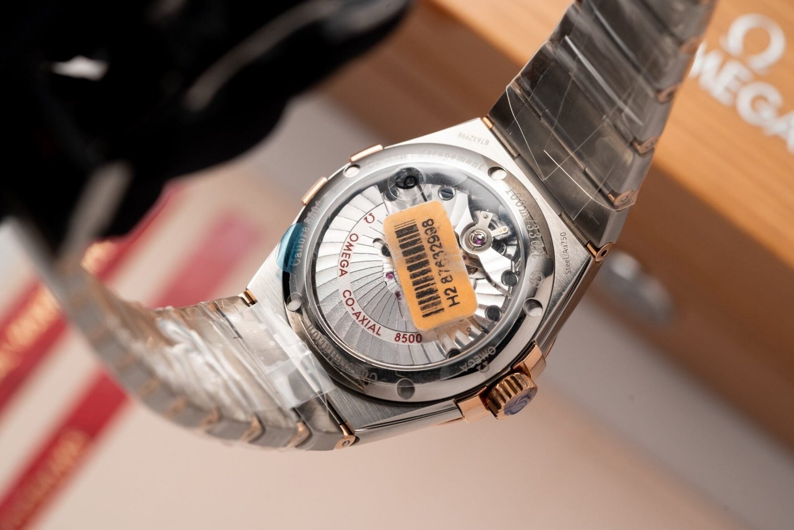 Omega Constellation Brown Dial Watch 38mm