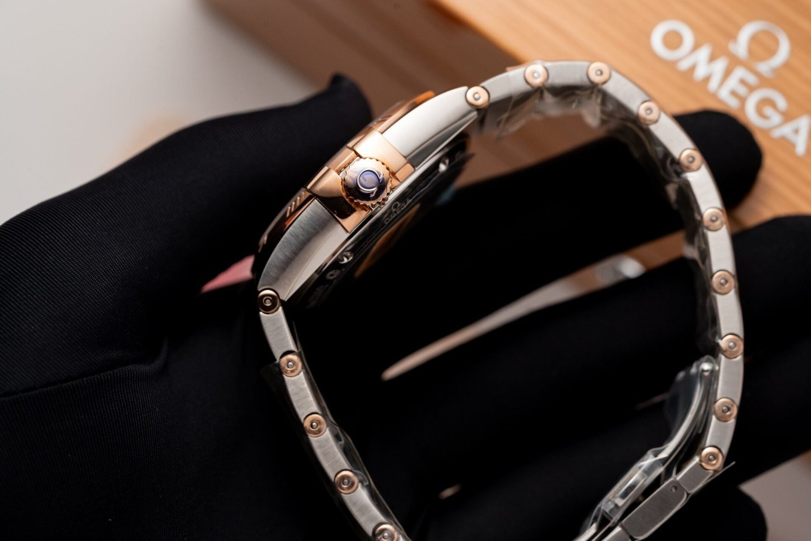 Omega Constellation Brown Dial Watch 38mm