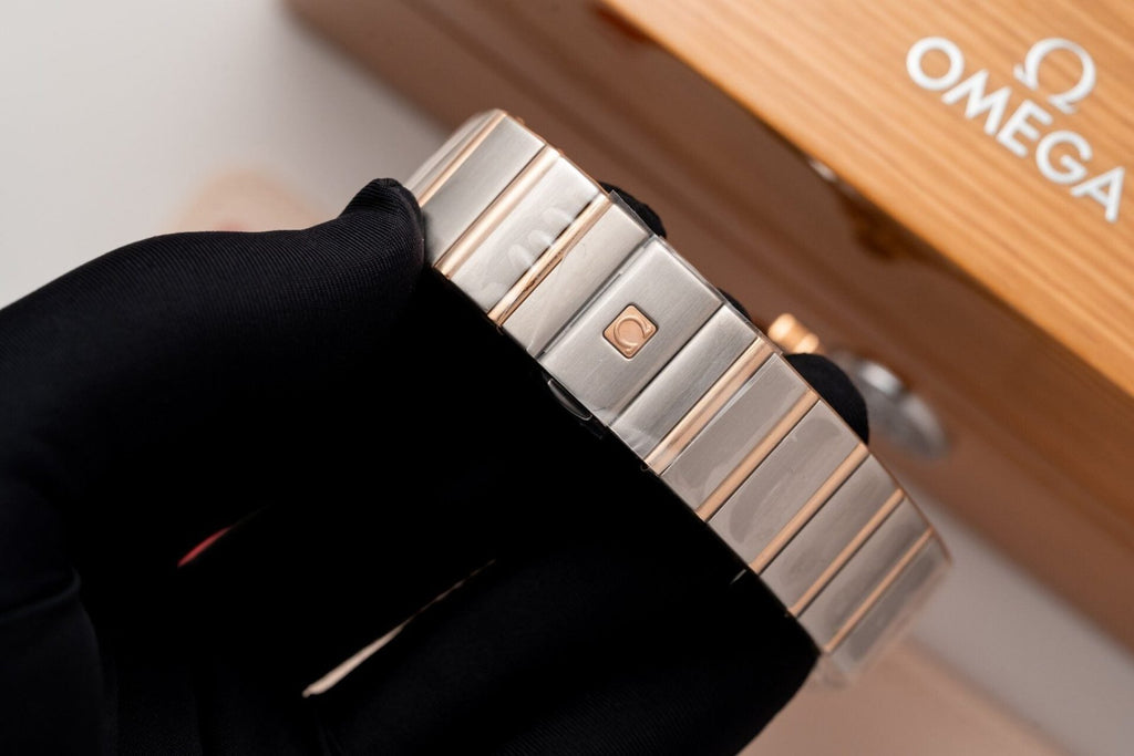 Omega Constellation Brown Dial Watch 38mm