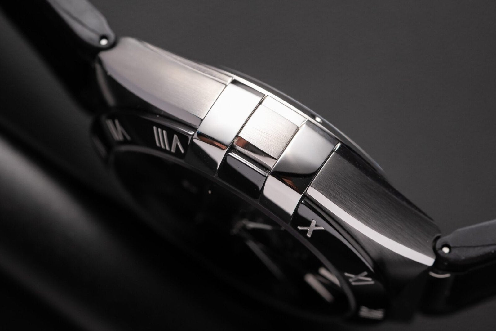 Omega Constellation Watch Black Dial Leather Strap 42mm