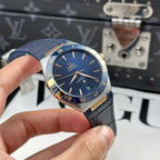 Omega Constellation Watch Bezel Ceramic Blue 41mm