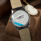 Omega De Ville Prestige Power Reserve Watch Dial Blue Leather Strap 39.5mm