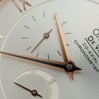 Omega De Ville Prestige Power Reserve Watch Brown Leather Strap 39.5mm