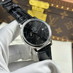 Omega Watch De Ville Prestige Power Reserve Black Dial 39.5mm