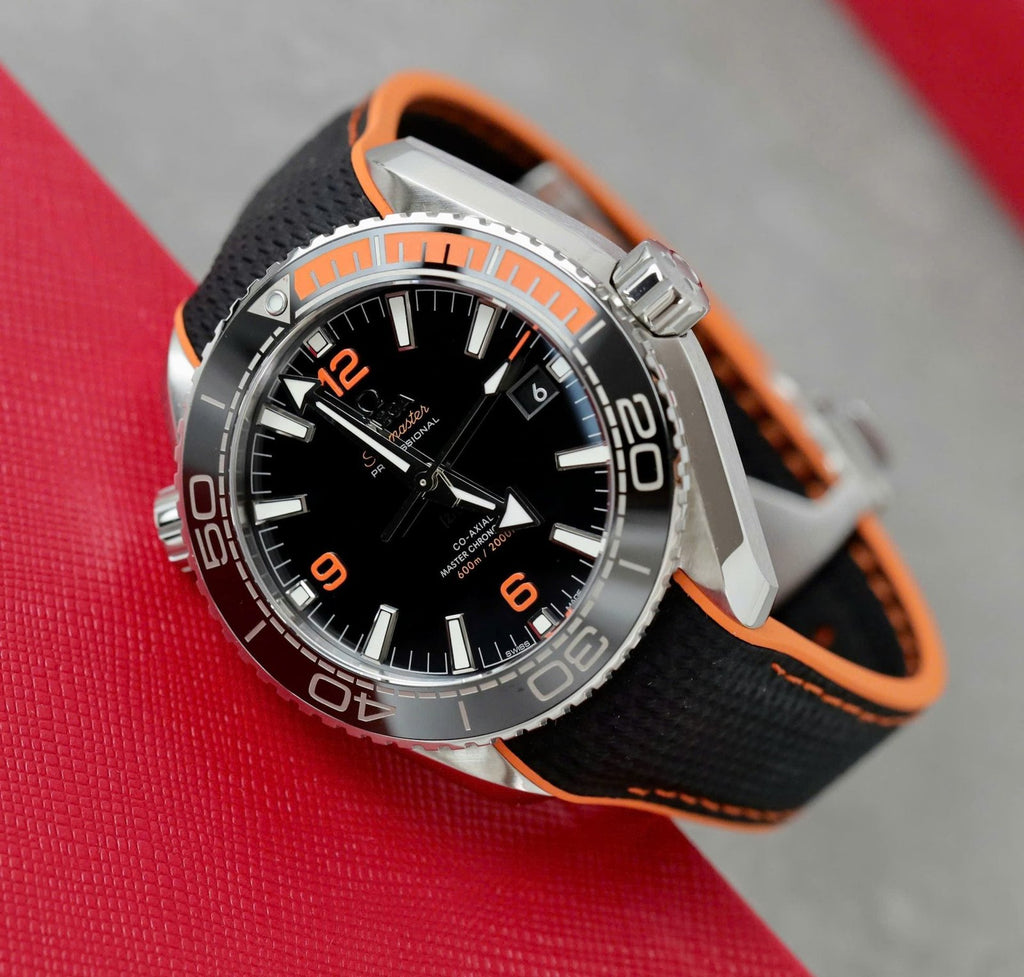 Omega Planet Ocean 600M Watch Rubber Strap 43.5mm