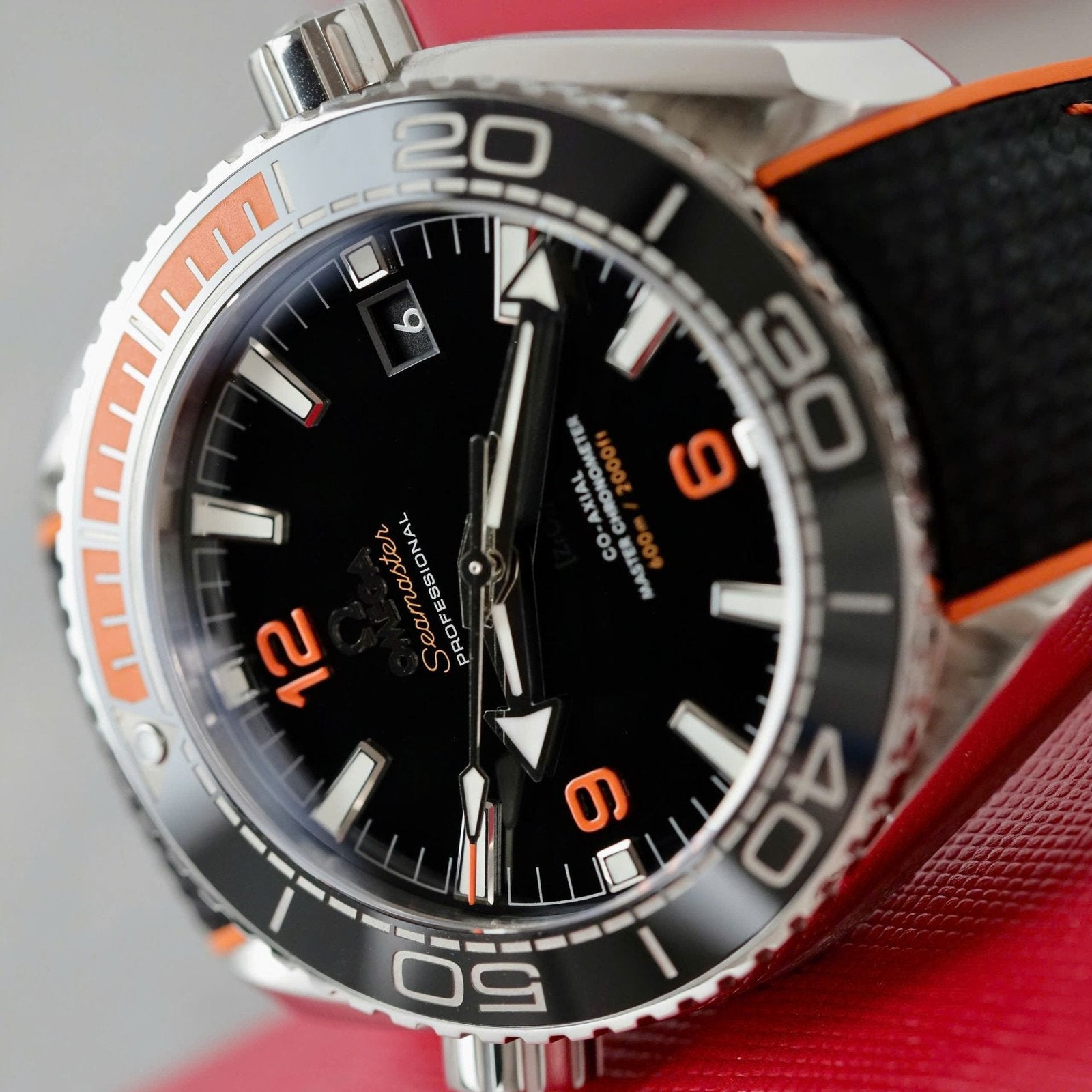 Omega Planet Ocean 600M Watch Rubber Strap 43.5mm
