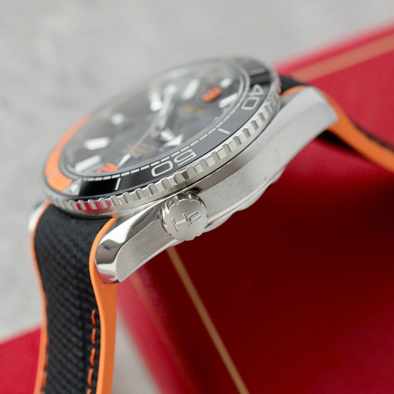 Omega Planet Ocean 600M Watch Rubber Strap 43.5mm