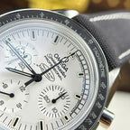 Omega Watch Speedmaster Apollo 13 Silver Snoopy Manual Winding 42mm
