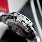 Omega Watch Speedmaster Moonwatch Black Dial Metal Wire 42mm