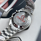 Omega Watch Speedmaster Moonwatch Black Dial Metal Wire 42mm