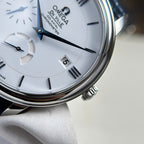 Omega Watch De Ville Prestige Power Reserve White Dial 39.5mm