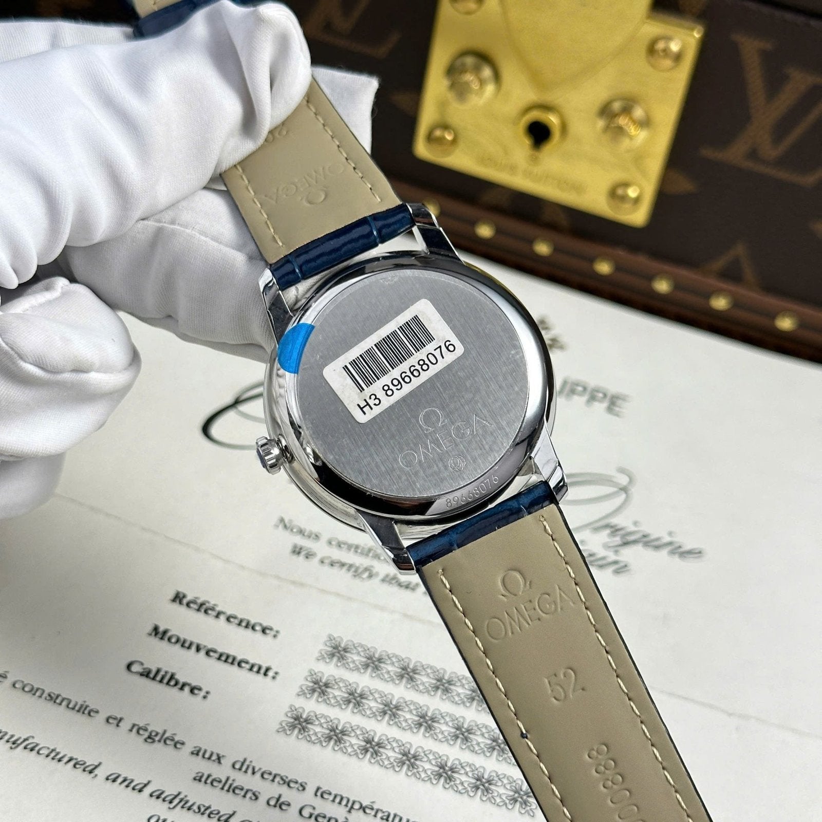 Omega Watch De Ville Prestige Power Reserve White Dial 39.5mm