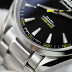 Omega Watch Seamaster Aqua Terra 150M Black Dial Metal Wire 41mm