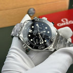 Omega Watch Seamaster Diver 300M Chronograph Dial Black 44mm