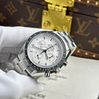 Omega Watch Speedmaster Apollo 13 Silver Snoopy Metal Wire 42mm