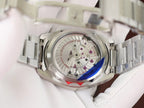 Omega Watch Planet Ocean Metal Strap Dial Black 43.5mm