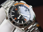 Omega Watch Planet Ocean Metal Strap Dial Black 43.5mm